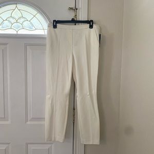 Violet’s and Rose’s White Ankle Trousers